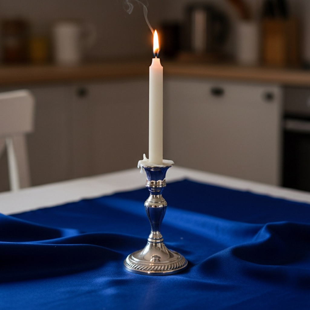 Набор свечей бытовых Огниво-трейд Просто нужно, парафиновых, в упаковке 4 штуки