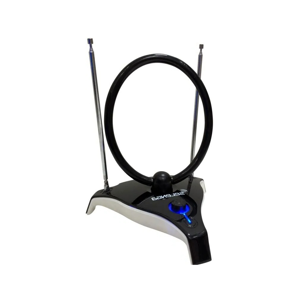 Антенна комнатная Selenga 105А активная, с питанием, с усилителем DVB-T/T2