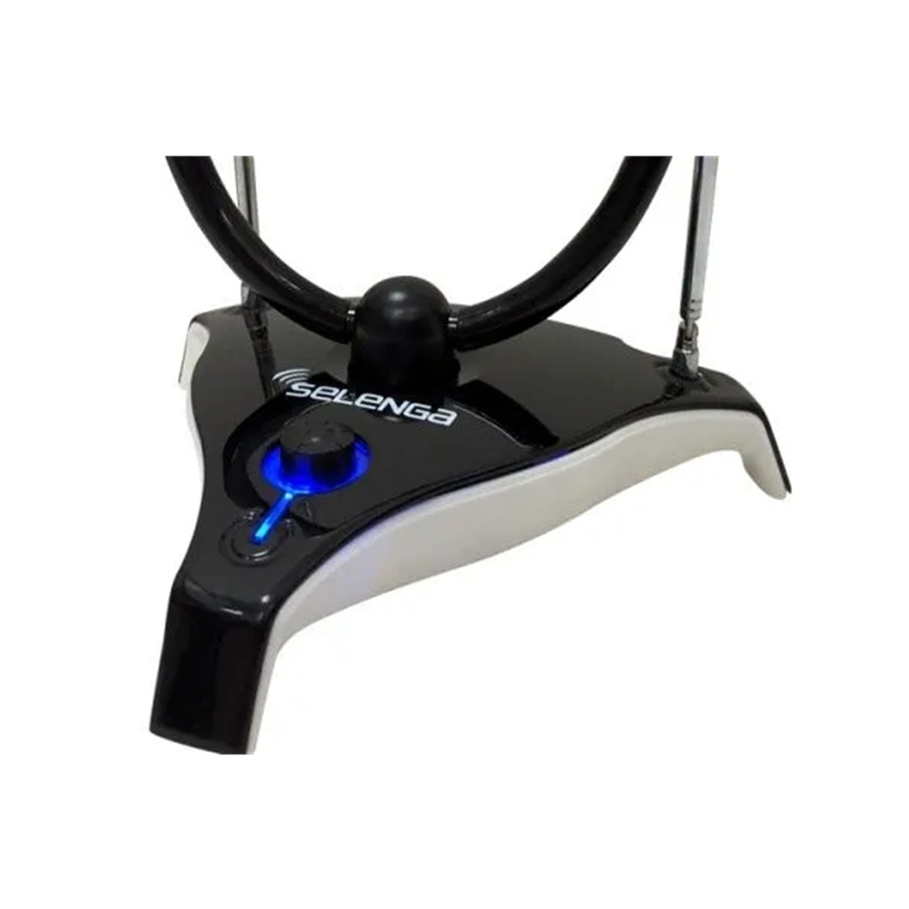 Антенна комнатная Selenga 105А активная, с питанием, с усилителем DVB-T/T2