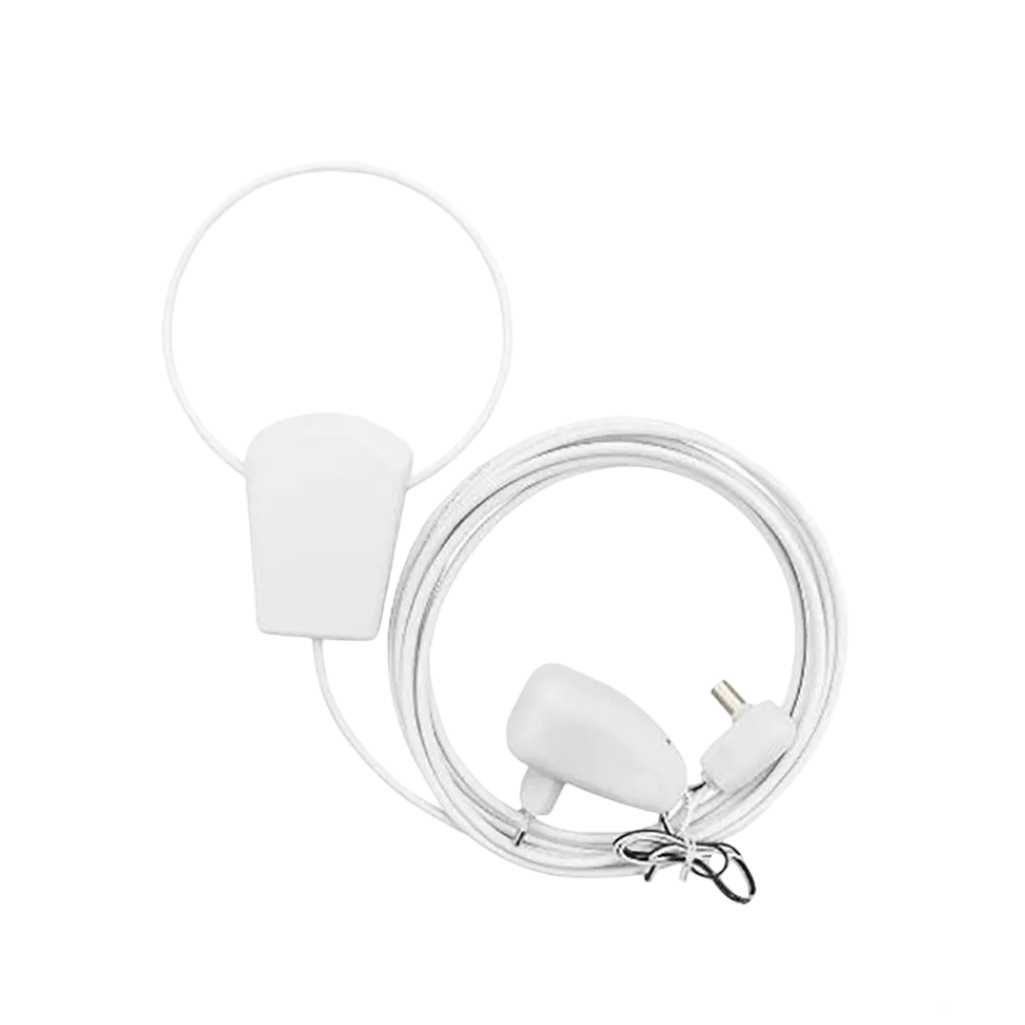 Антенна активная Вектор 124 URA.L, комнатная, DVB-T2 12V, с питанием, на присосках, белая