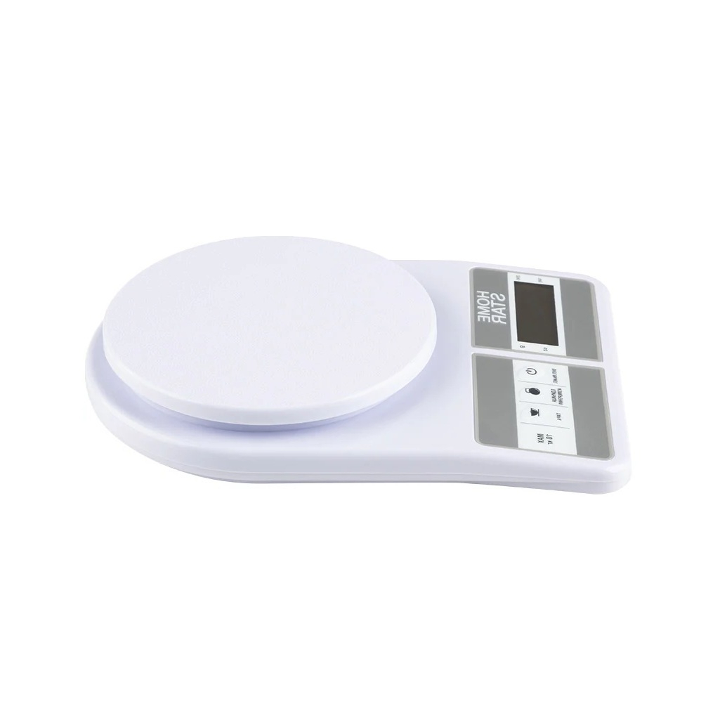 Весы кухонные Homestar HS-3012 электронные, пластик, белые, до 10 кг