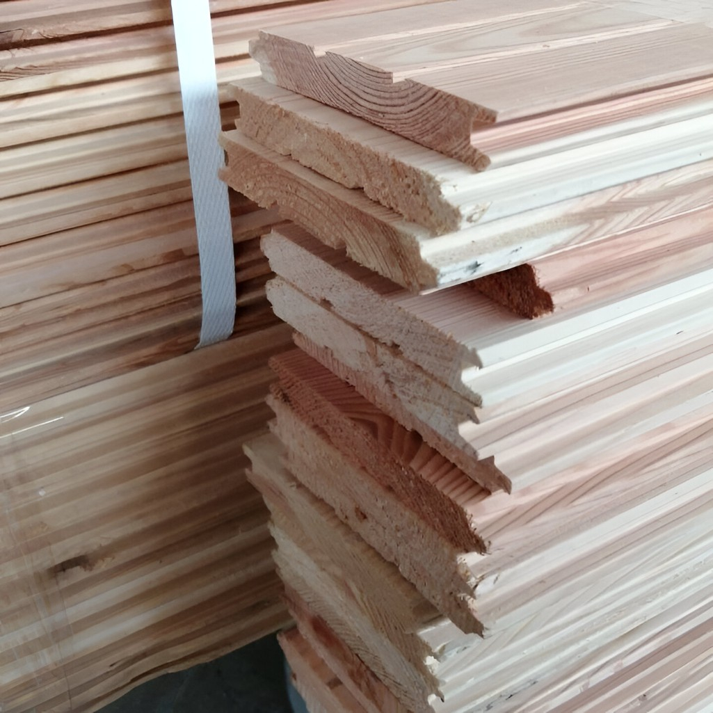 Евровагонка, сорт С, Хвоя, Архангельск 12.5х96х3000 мм, в упаковке 10 штук