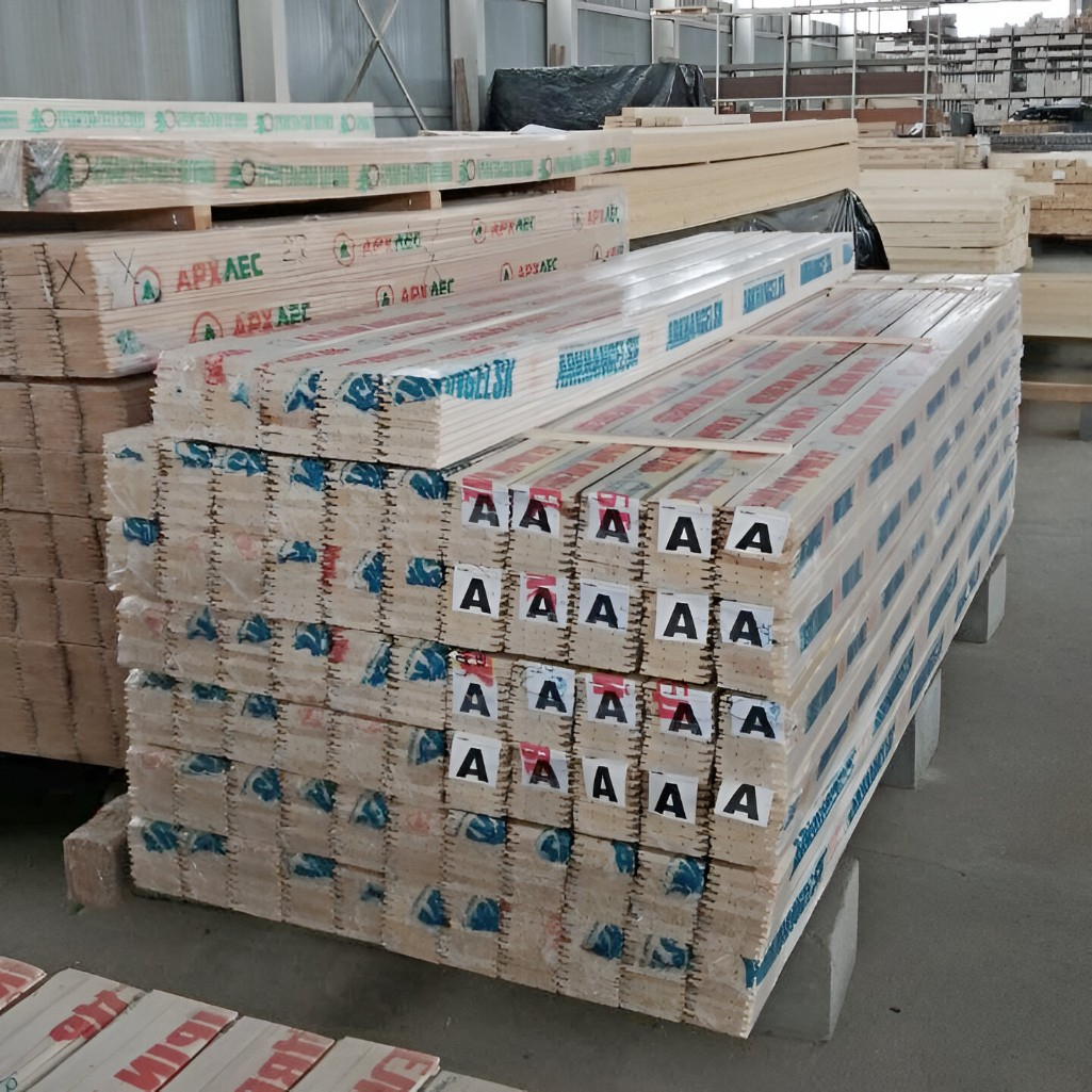 Евровагонка, сорт А, Хвоя, Архангельск 12.5х96х2000 мм, в упаковке 10 штук