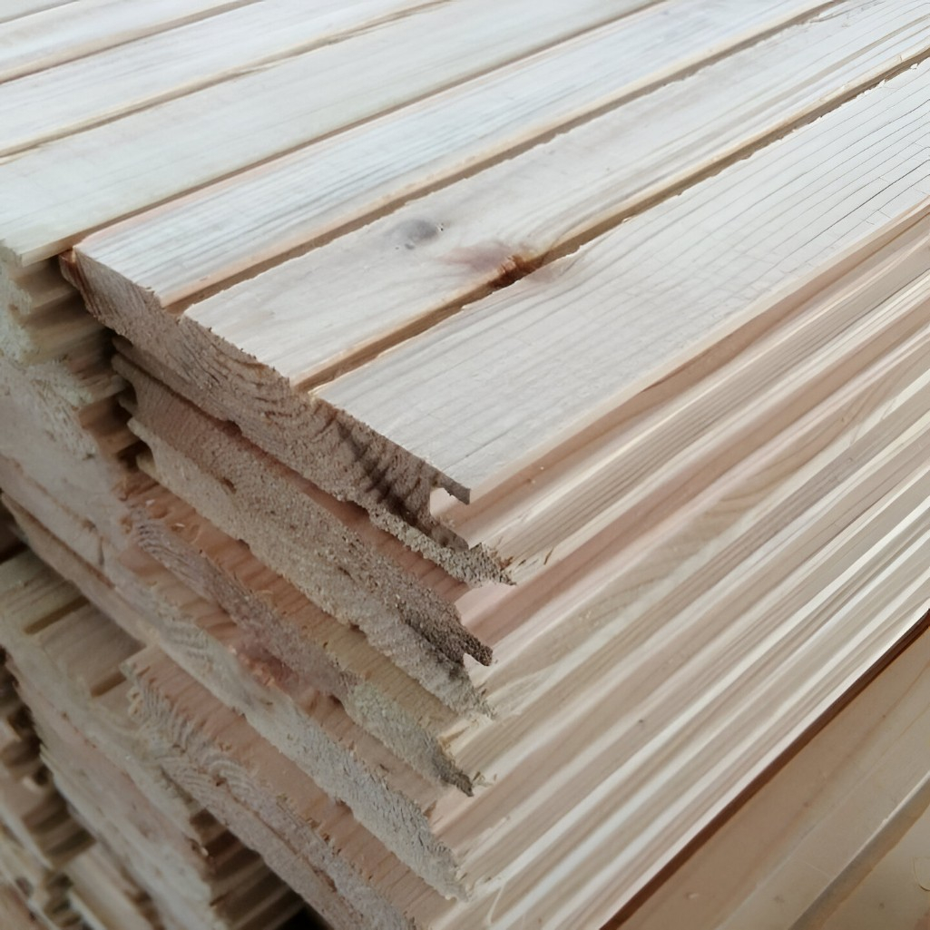 Вагонка Штиль (колхозница), сорт С, Хвоя, 12.5х90х3000 мм, в упаковке 10 штук