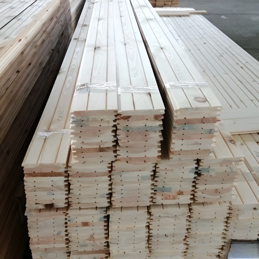 Вагонка Штиль (колхозница), сорт С, Хвоя СтильДревСтрой, 12.5х90х2700 мм, в упаковке 10 штук