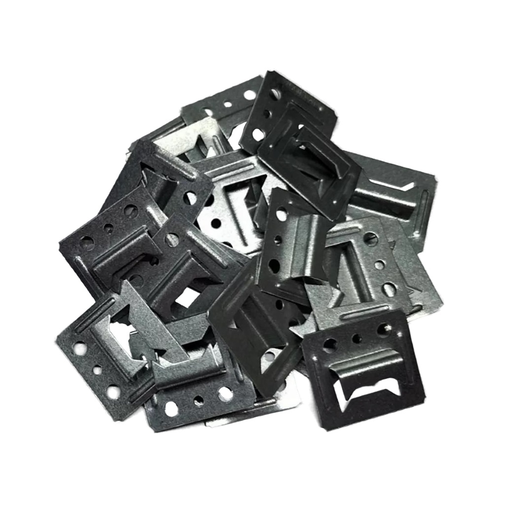 Крепеж для вагонки и панелей Кляймер №5, в упаковке 80 штук, сталь 