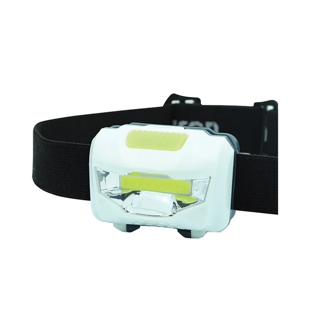 Фонарь светодиодный налобный Feron TH2300 на батарейках 3хAAA, 3 Вт, 1COB, пластик, белый