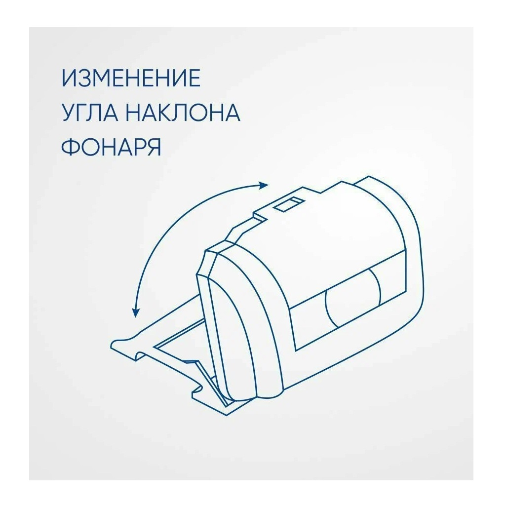 Фонарь светодиодный налобный Feron TH2300 на батарейках 3хAAA, 3 Вт, 1COB, пластик, белый