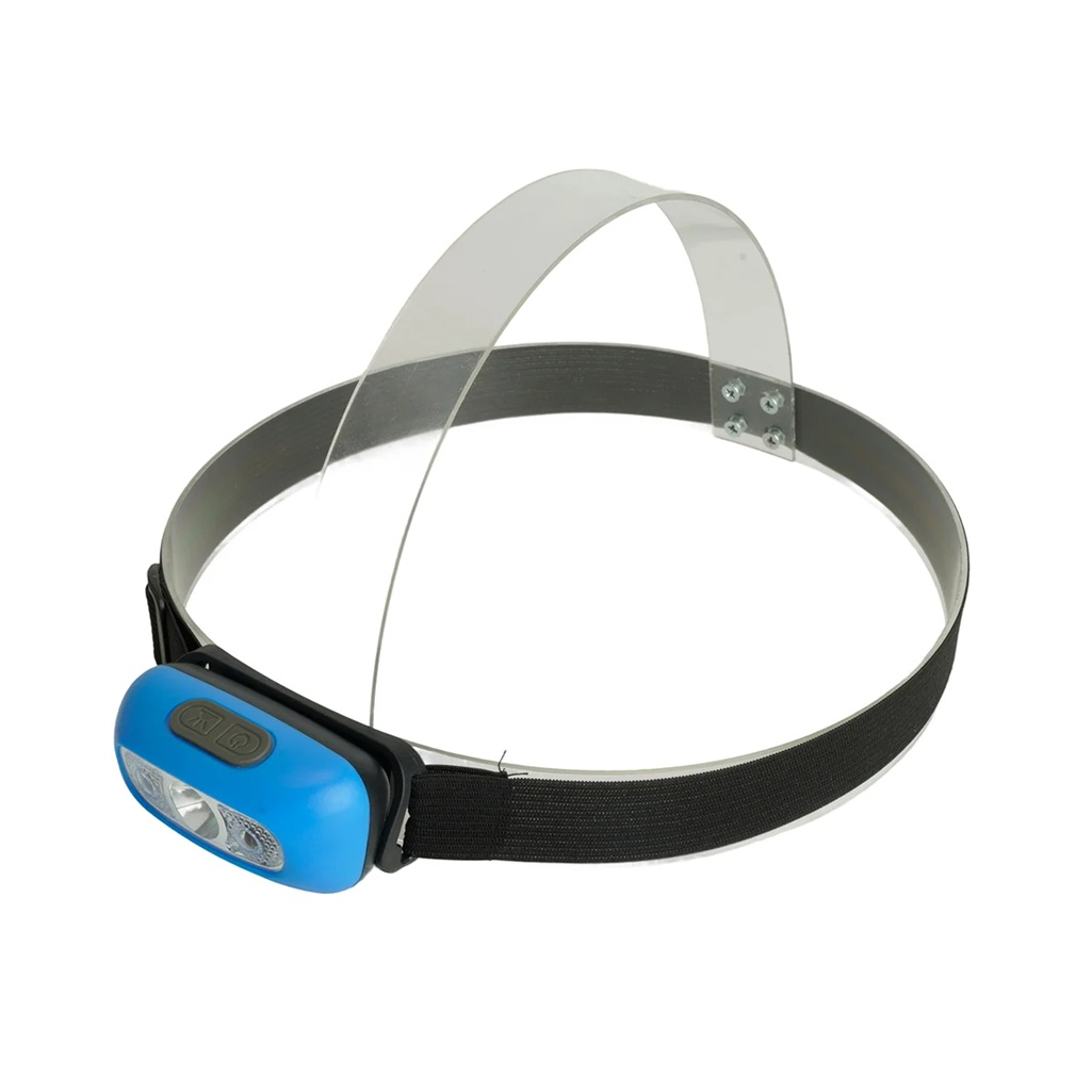 Фонарь светодиодный налобный Feron TH2312 аккумуляторный, 5 Вт, USB, пластик, синий