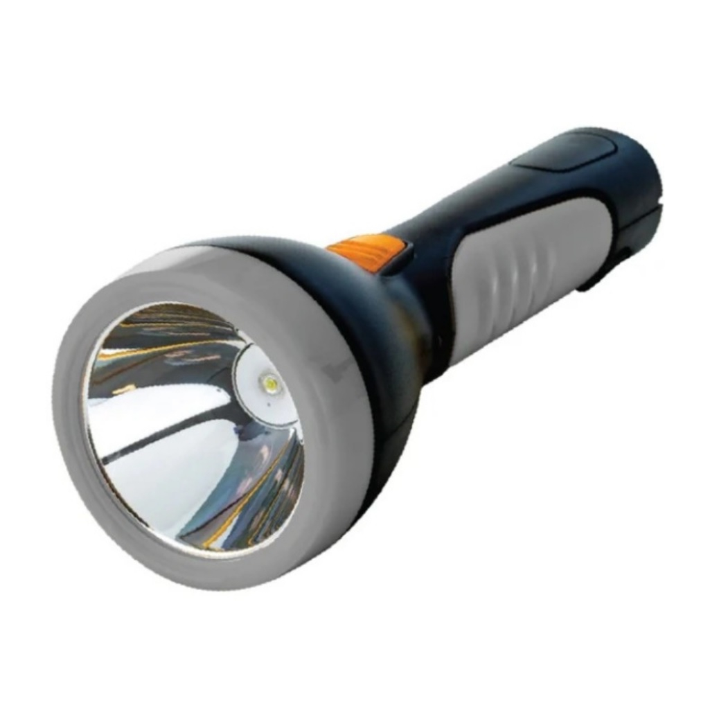 Фонарь ручной Космос KOCAc7005LED-BL, аккумуляторный, 5Вт, 900 мАч, 3 режима, корпус из ABS-пластика, штекер