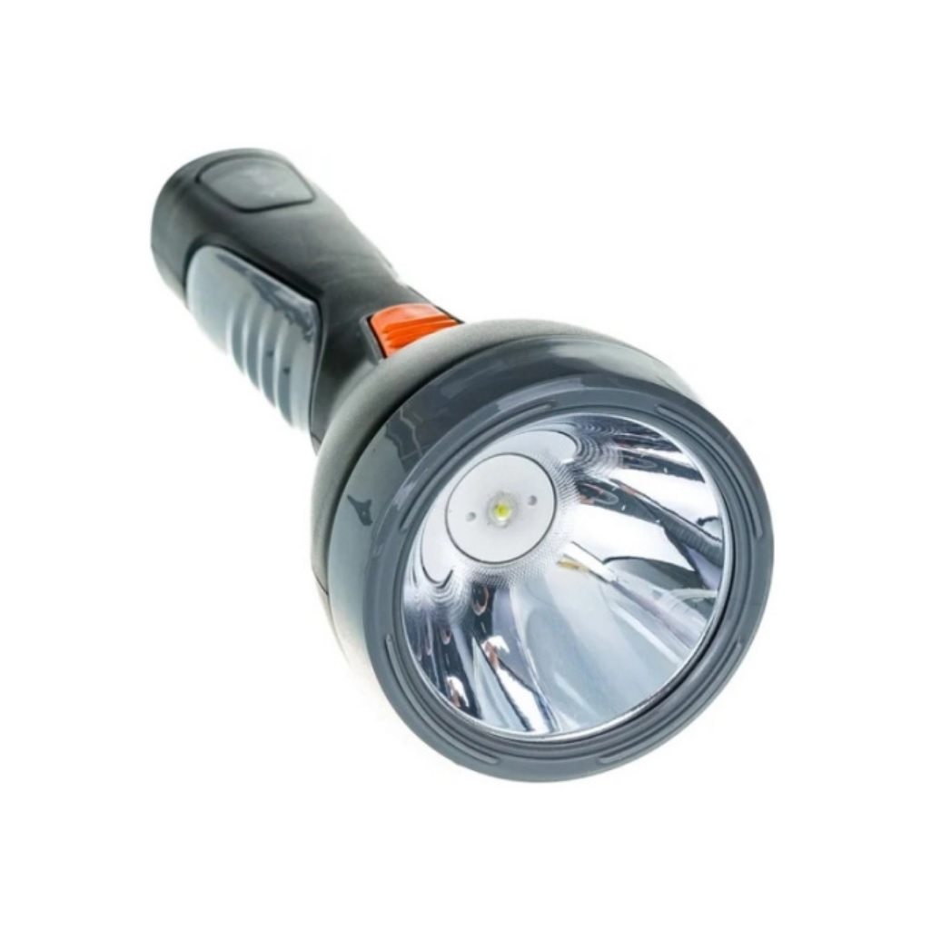 Фонарь ручной Космос KOCAc7005LED-BL, аккумуляторный, 5Вт, 900 мАч, 3 режима, корпус из ABS-пластика, штекер
