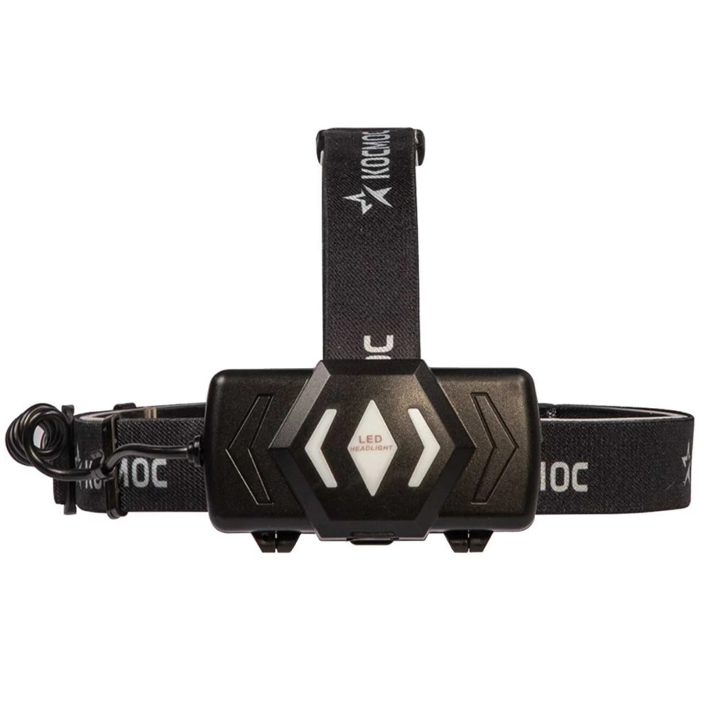 Фонарь светодиодный налобный Космос KOC855Lit, аккумуляторный, 10Вт, P50, LED/Li-ion18650, 2х1000 мАч, USB Type-C