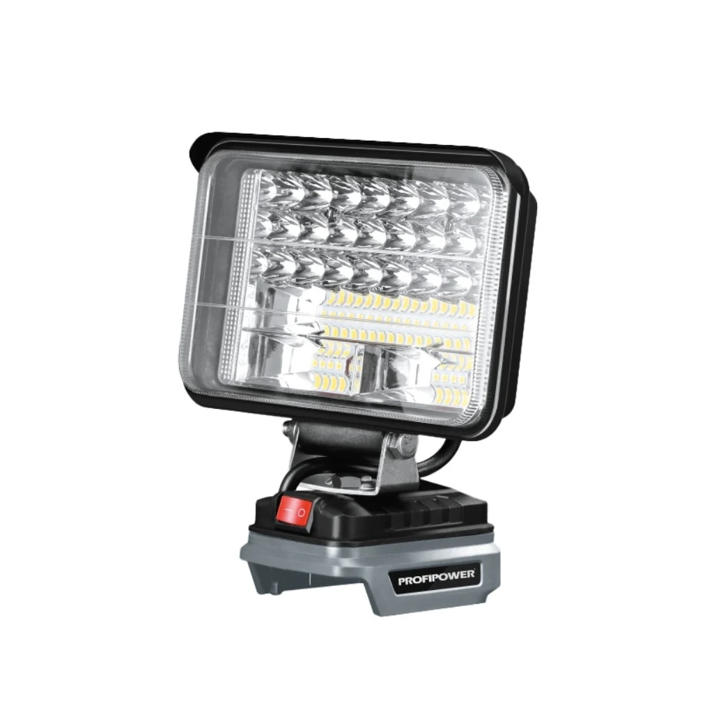 Фонарь светодиодный Profipower MKDEB-20V, E0125M1, ручной, аккумуляторный, без акк. и з.у.