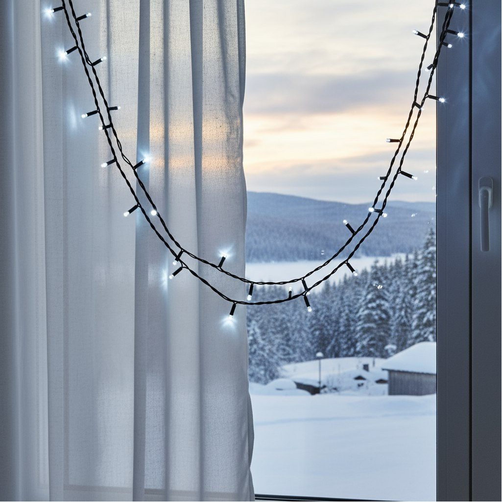 Гирлянда светодиодная Uniel ULD-S1000-120/TBK WHITE IP67 нить, Нейтральный свет UL-00003944, 10 м