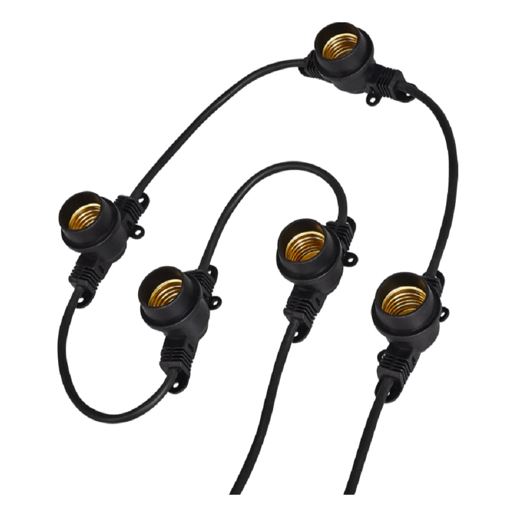 Гирлянда светодиодная Uniel UDL-K110 40/E27/10M IP65, Белт-лайт, без ламп, UL-00006440, 10 м