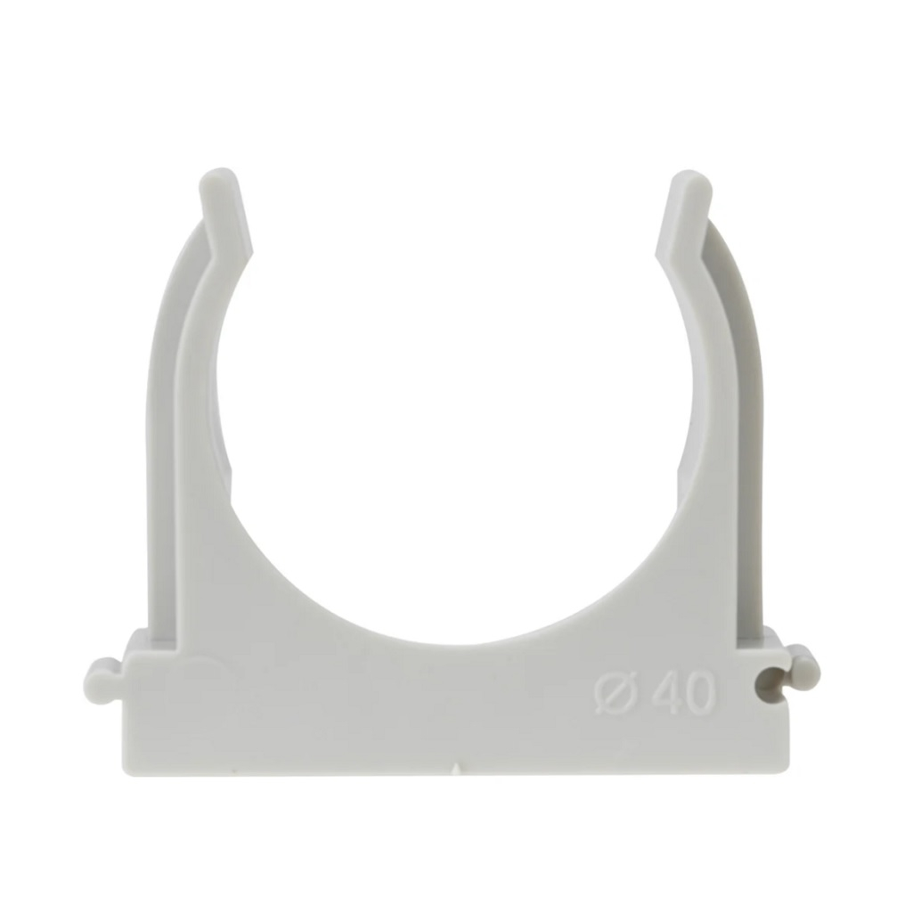 Держатель для труб, с защелкой, клипса для монтажного пистолета, диаметр 40 мм