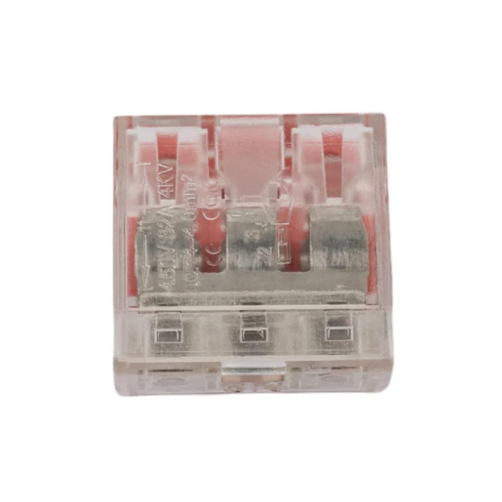 Клемма универсальная Stekker LD221-413, компактная, 3-проводная