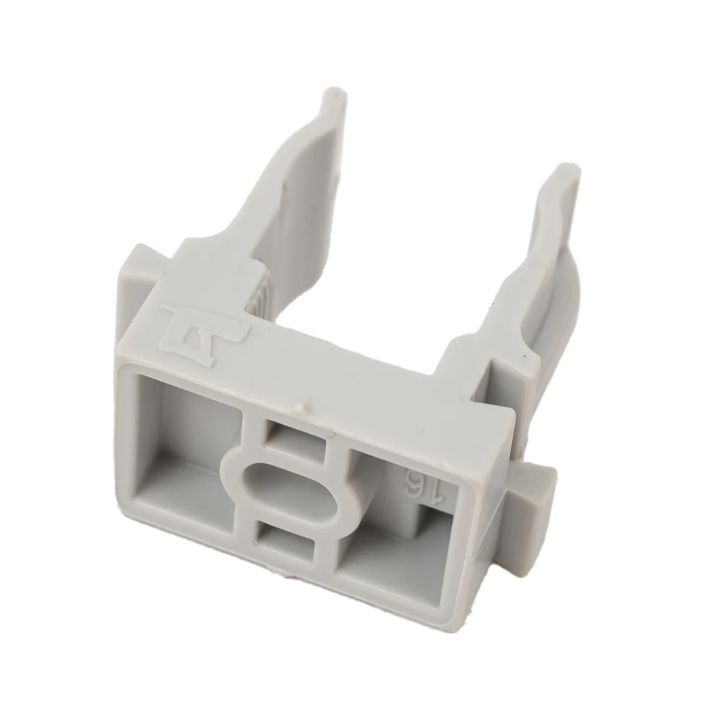 Держатель для труб Промрукав PR13.0119 с защелкой, клипса для монтажного пистолета, диаметр 16 мм