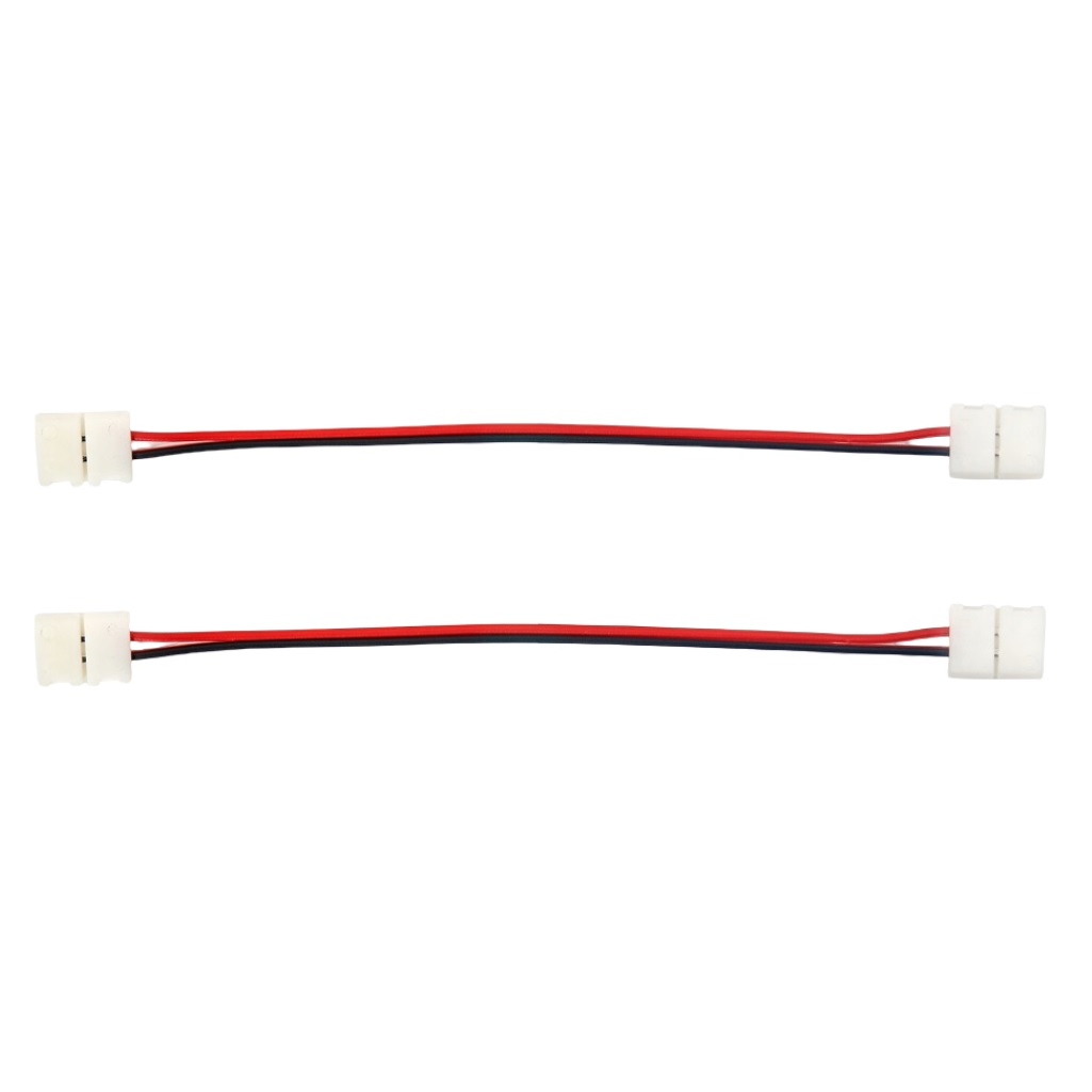 Набор коннекторов Gauss Basic DC 12/24В, BT432, для LED ленты шириной 8 мм, тип диодов 3528/3014/2835, 2 шт