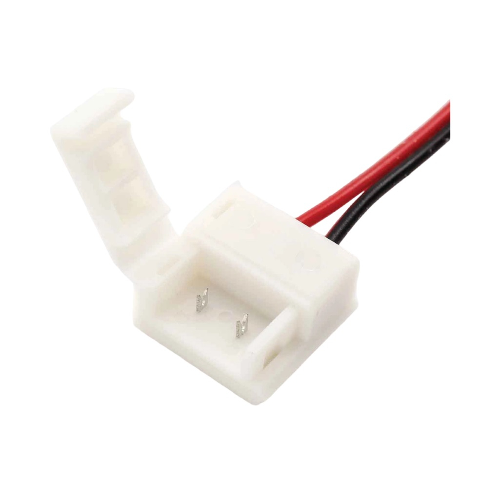 Набор коннекторов Gauss Basic DC 12/24В, BT432, для LED ленты шириной 8 мм, тип диодов 3528/3014/2835, 2 шт