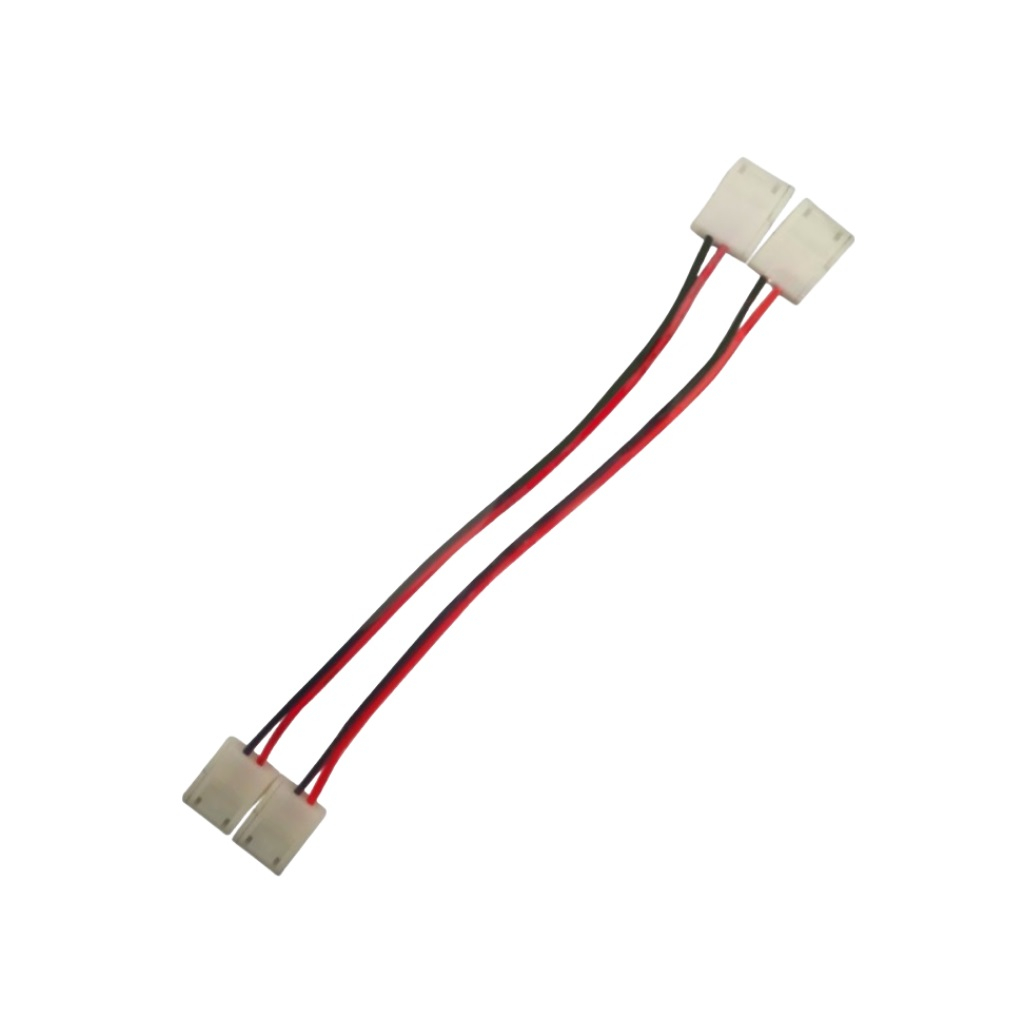 Набор коннекторов Gauss Basic DC 12/24В, BT432, для LED ленты шириной 8 мм, тип диодов 3528/3014/2835, 2 шт