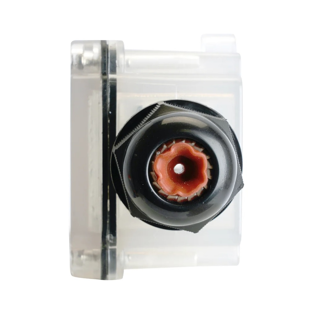 Коробка распределительная Stekker LD536 50128, водонепроницаемая на 2 выхода, прозрачный