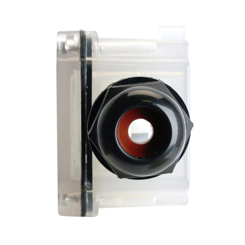 Коробка распределительная Stekker LD536 50128, водонепроницаемая на 2 выхода, прозрачный