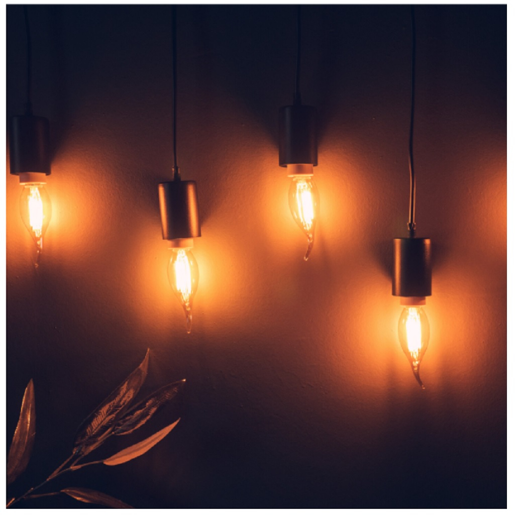 Лампа светодиодная Vintage Uniel LED-CW35-5W/GOLDEN/E14 GLV21GO, золотистая