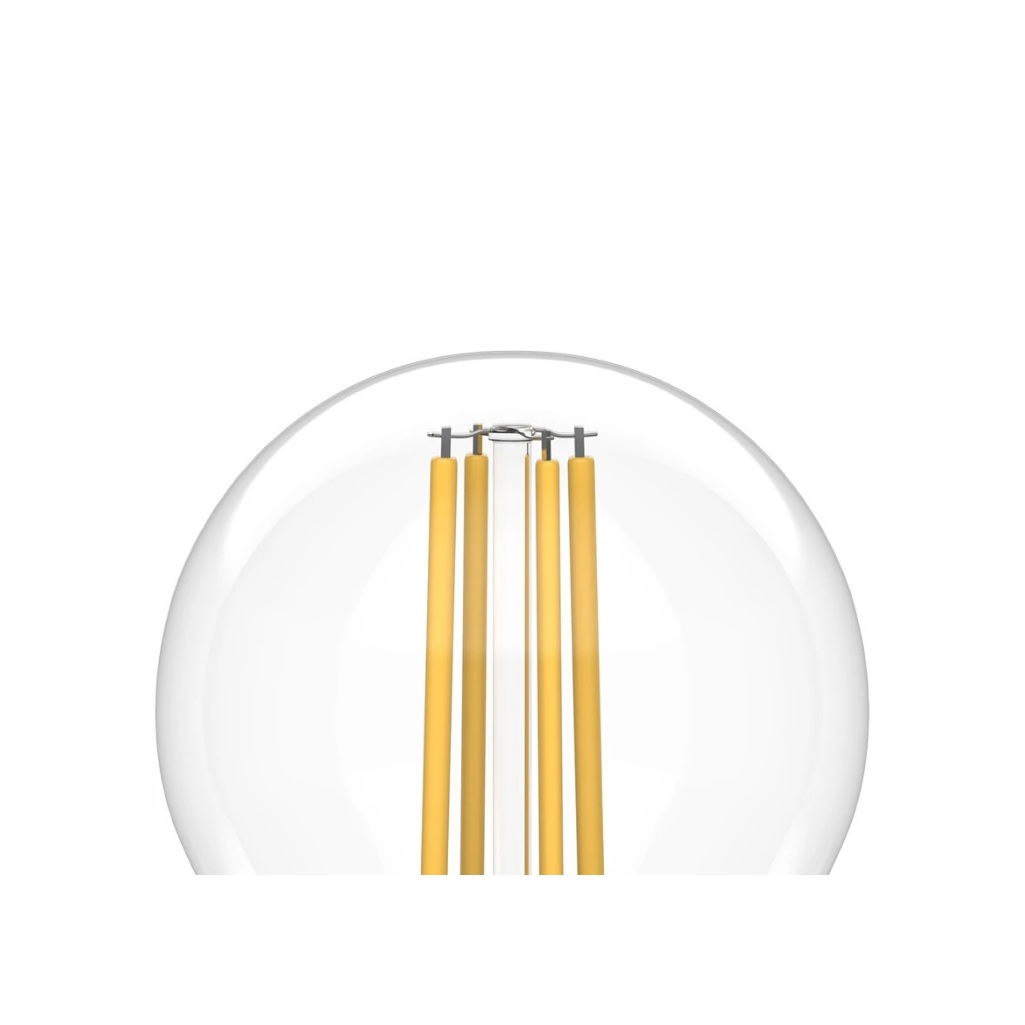 Лампа светодиодная филаментная Gauss Filament Elementary 52118, Шар, Е14, 8Вт, 2700К, теплый белый свет