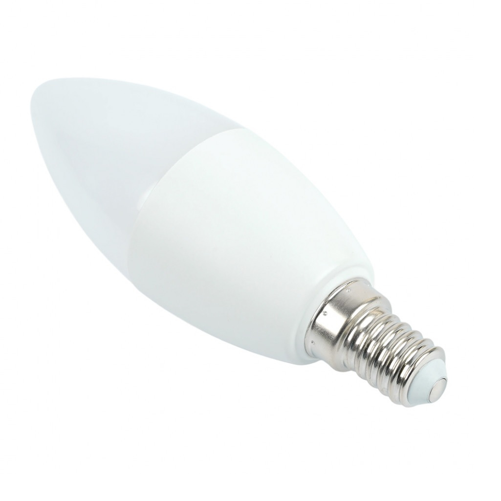 Лампа светодиодная Feron LB-980 Свеча 52073, E14, 15W, 175-265V, 4000K, белый свет