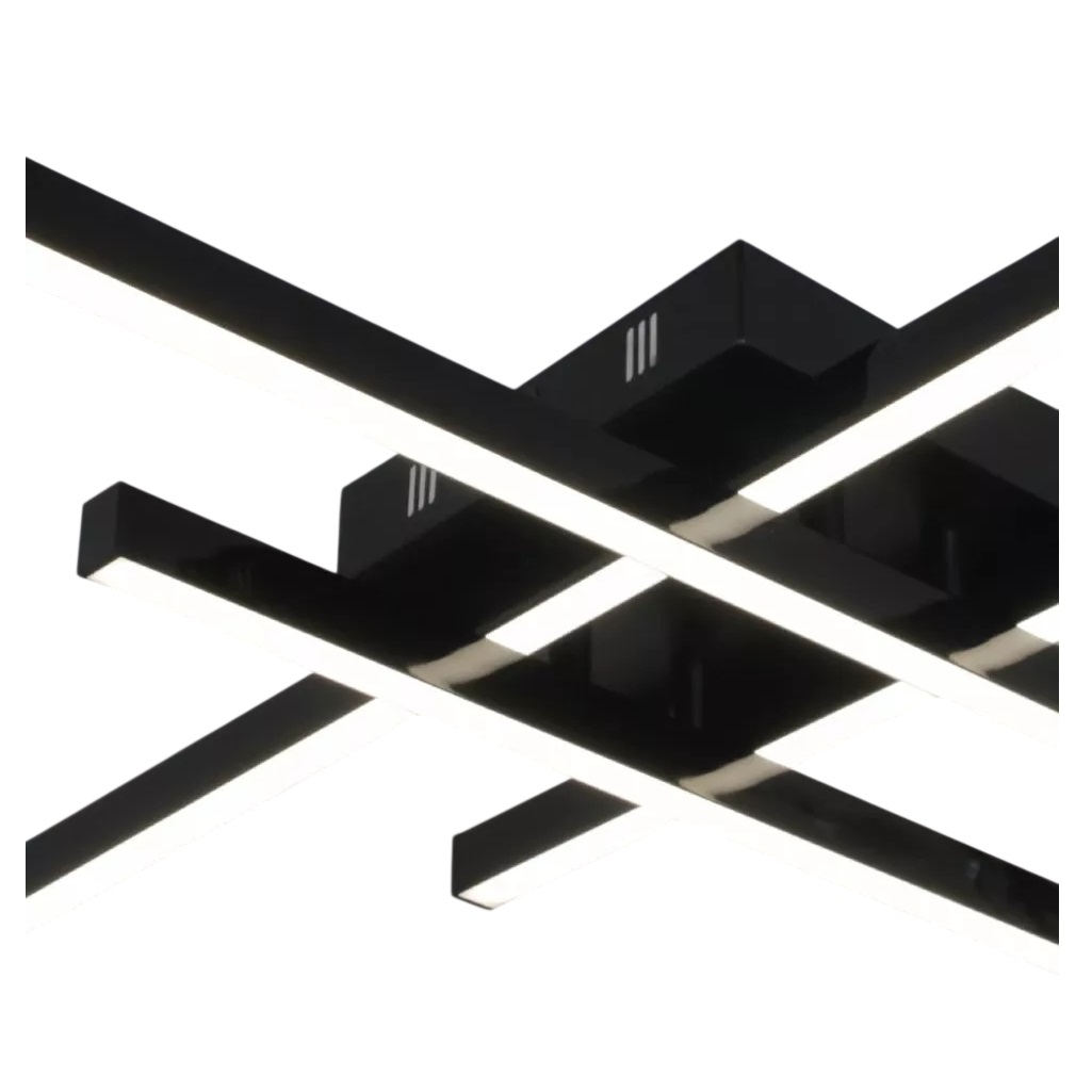 Люстра Reluce 31107-0.3-04L BK, LED, 60 Вт, металл, до 12 кв.м