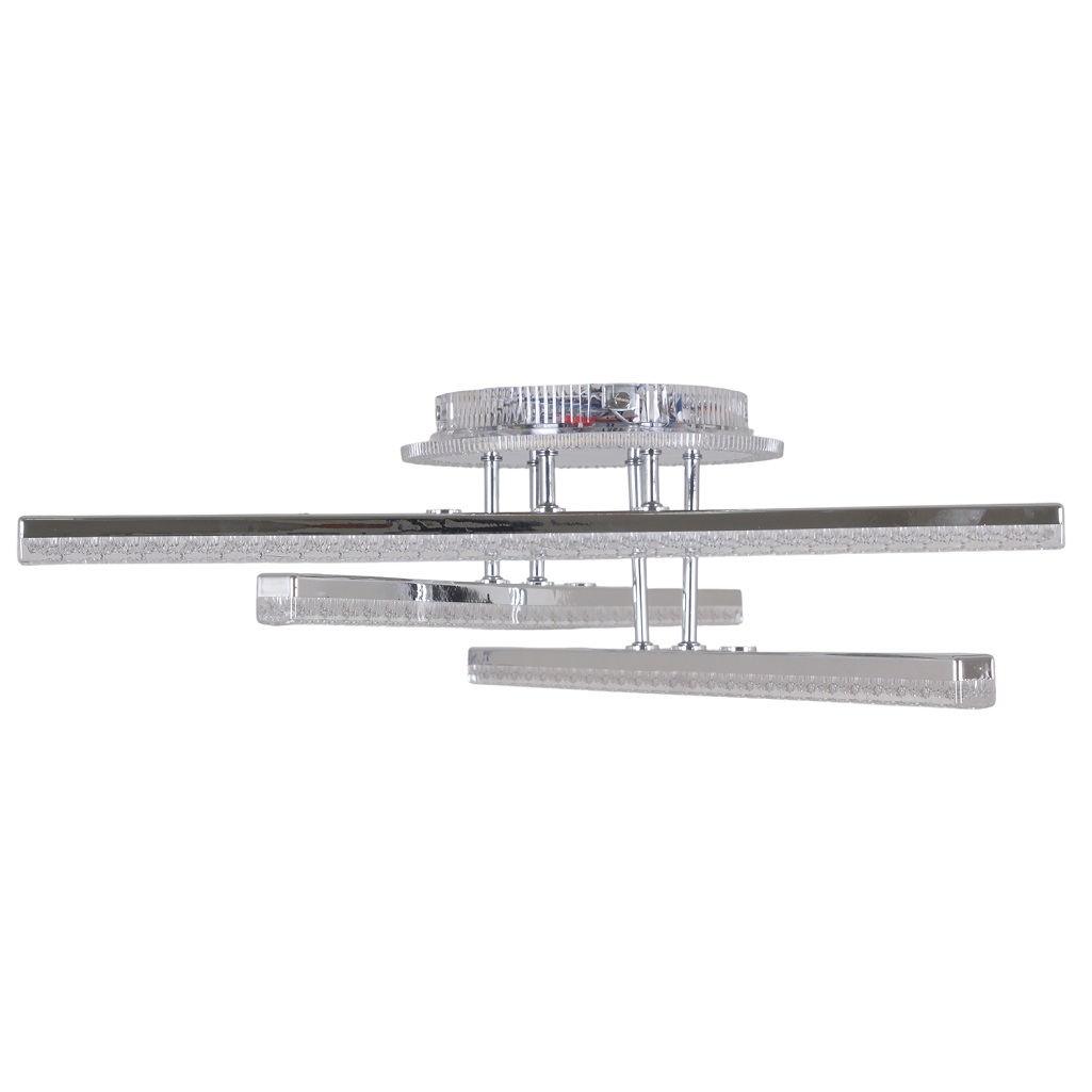 Люстра Reluce 85490-0.3-03 CR, 3 лампы, LED, 82 Вт, металл, до 10 кв.м