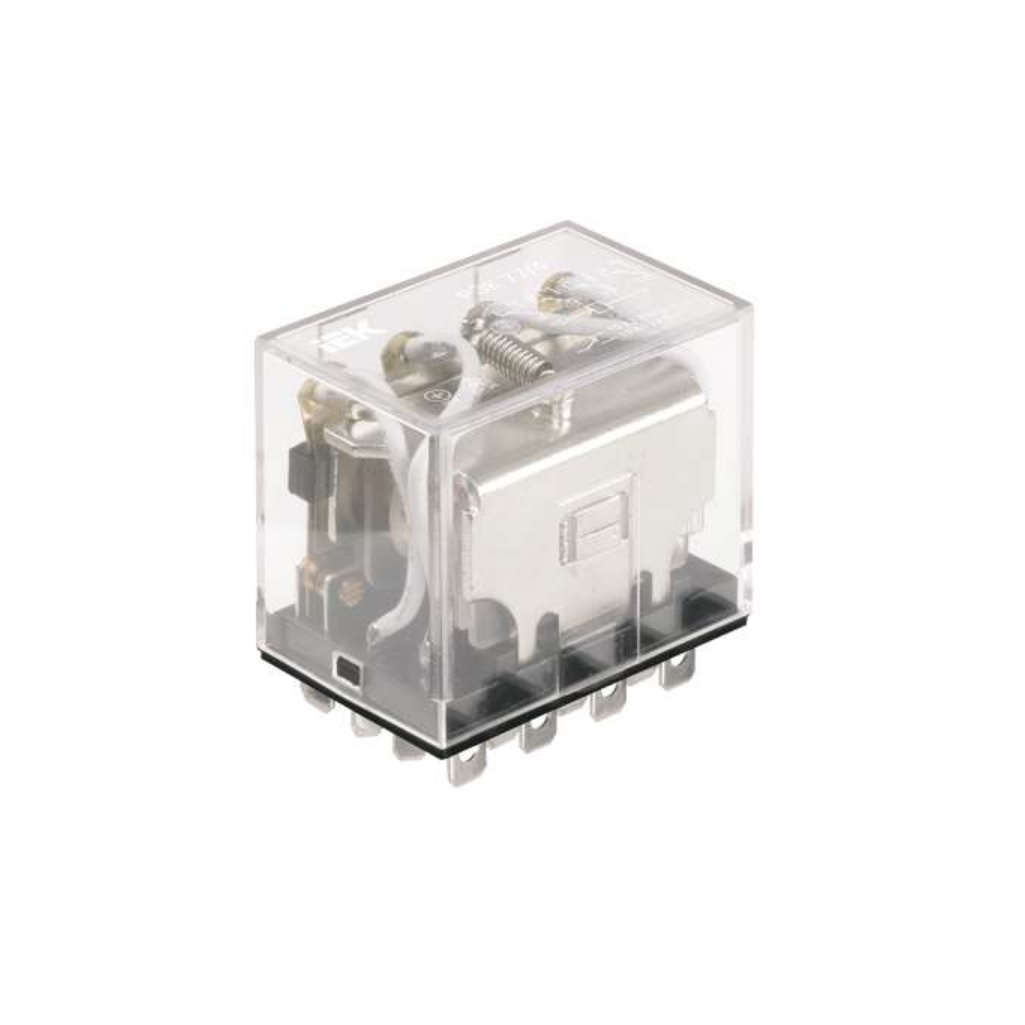 Реле промежуточное IEK РЭК 77-4, 10А, 12В, DC, модульный, RRP10-4-10-012D