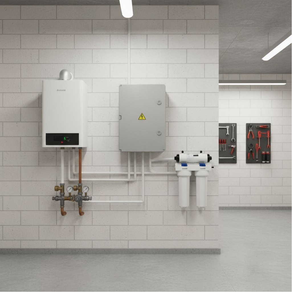 Корпус навесной KRZMI ЩМПпл, глухая дверь, IP65, 150х325х370 мм