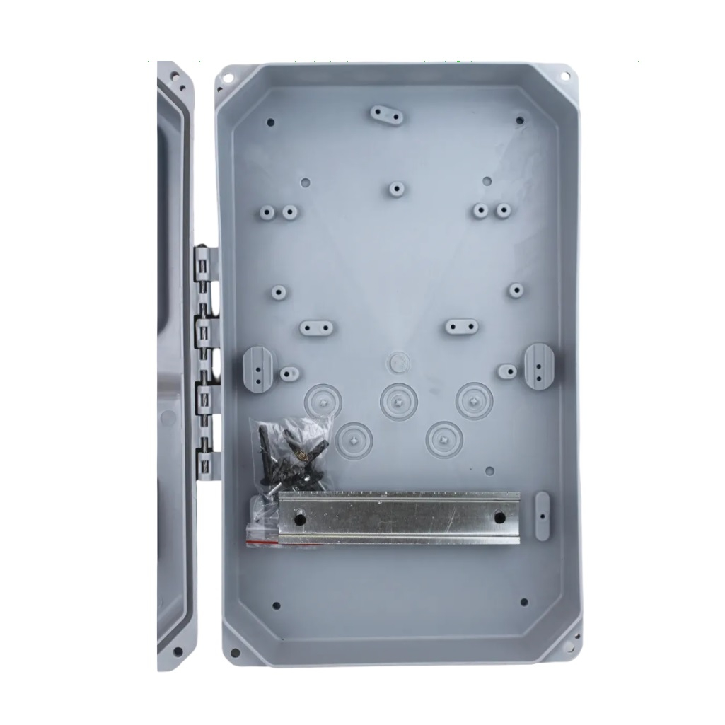 Корпус пластиковый KRZMI ВЩУ 3/8, KRZMI20, IP55, 8 модулей, смотровые окна в двери, ударопрочный полистирол