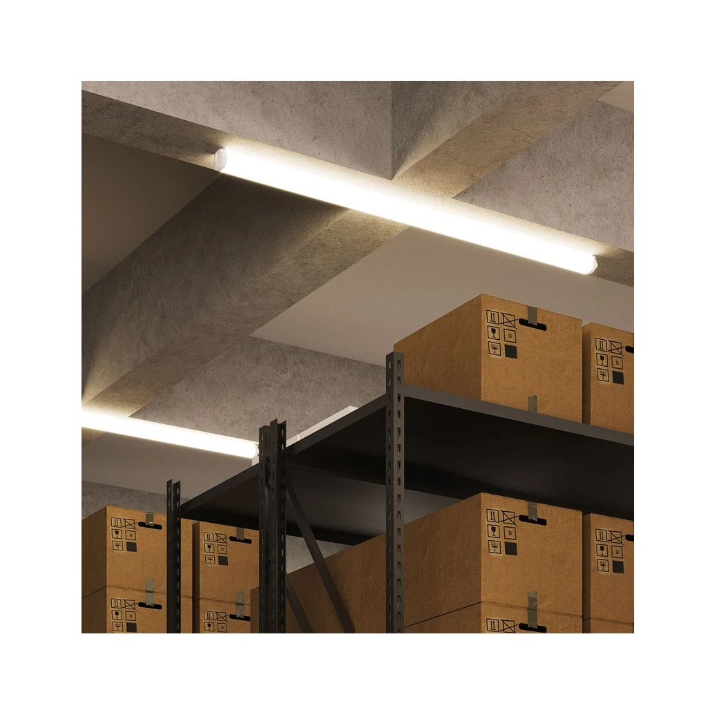 Светильник светодиодный Gauss 143426245, 45 Вт, линейный, 4000К, IP65, белый матовый, 30х40х1490 мм