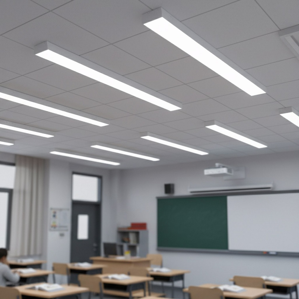 Светильник светодиодный Neox ДПО-110, 5398, Опал, 50 Вт, 4000К, 1200 мм, IP40