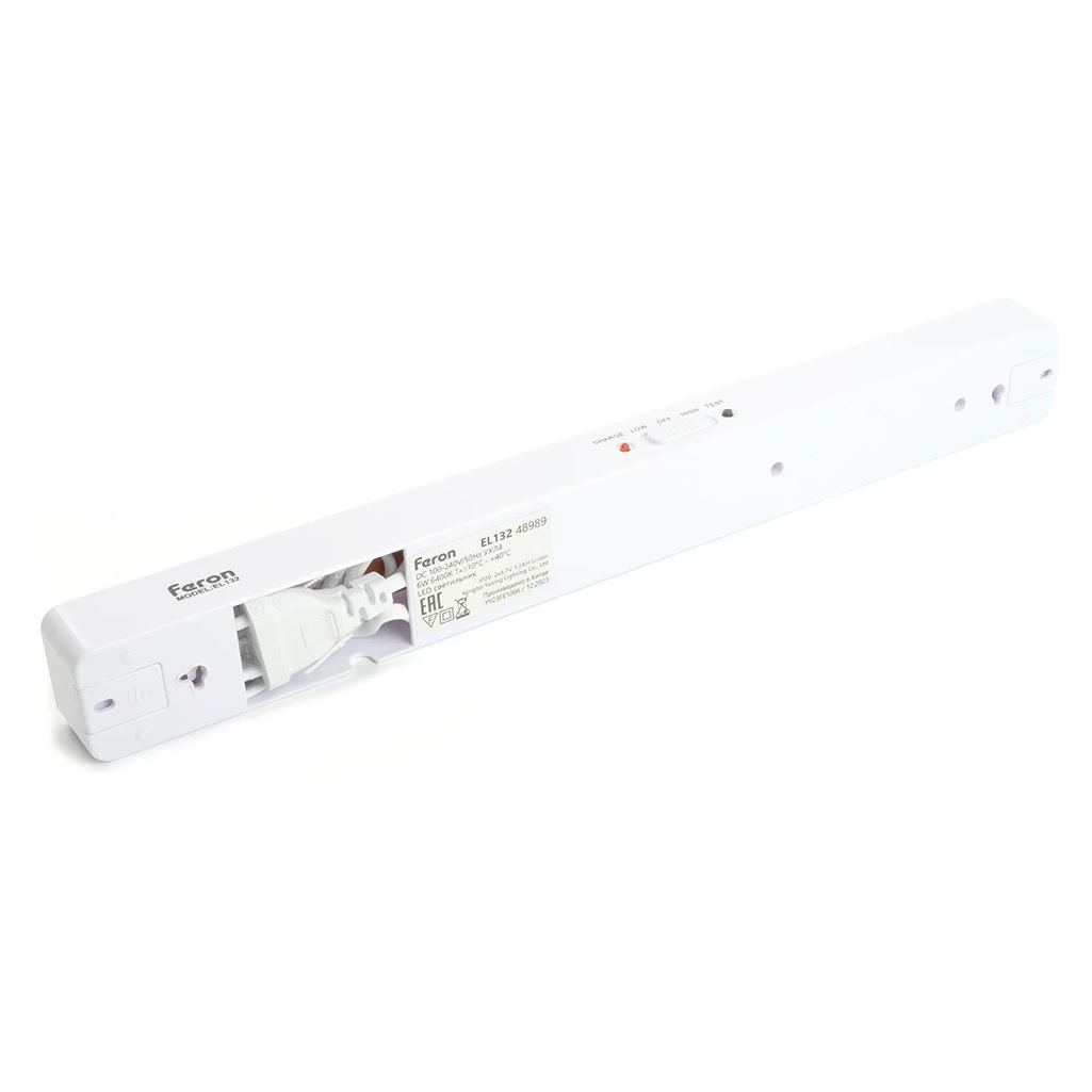 Светильник аккумуляторный Feron One 48989 90LED DC, магнитное основание, белый, EL13