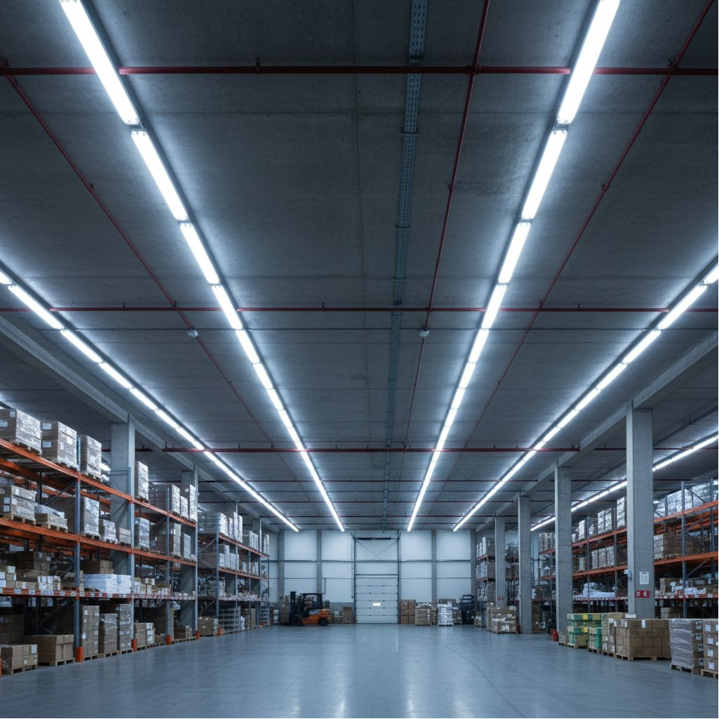 Светильник светодиодный Leek LE LED IP65, 40 Вт, матовый, 6500K холодный белый свет