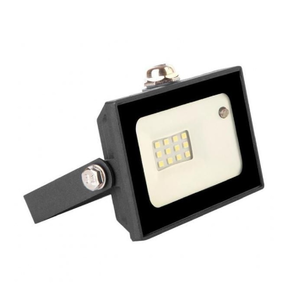 Прожектор светодиодный General GTAB-10-IP65-6500-S, 10 Вт, 6500К, IP65, датчик движения, черный