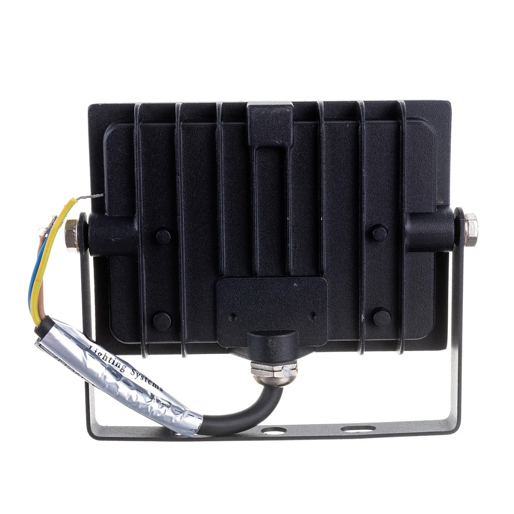 Прожектор светодиодный General GTAB-20-IP65-6500-S, 20 Вт, 6500К, IP65, датчик движения, черный