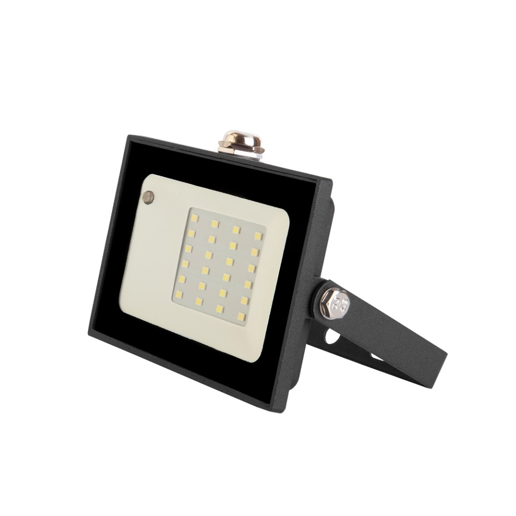 Прожектор светодиодный General GTAB-30-IP65-6500-S, 30 Вт, 6500К, IP65, датчик движения, черный