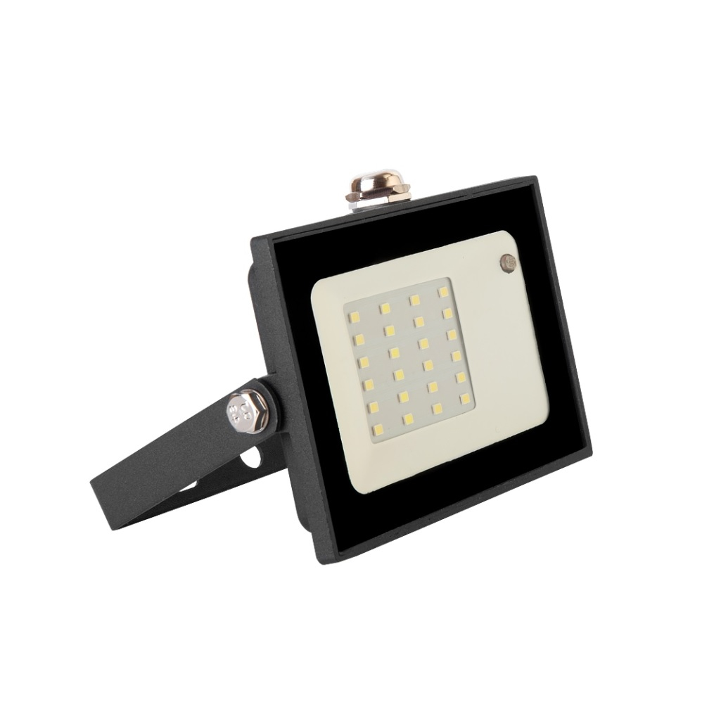 Прожектор светодиодный General GTAB-30-IP65-6500-S, 30 Вт, 6500К, IP65, датчик движения, черный