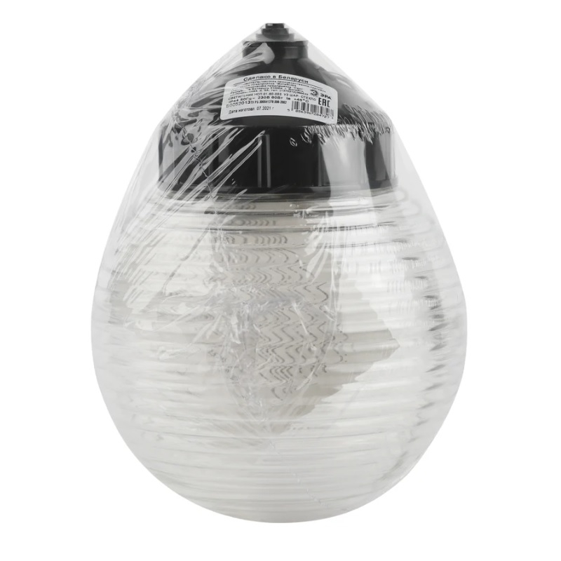 Светильник Эра НСП 01-60-003 подвесной Гранат стекло, IP44 E27 D150, шар