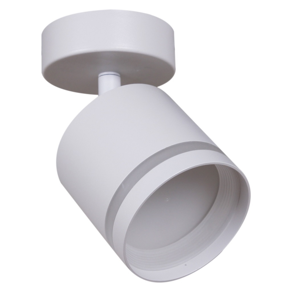 Светильник Reluce 53001-9.5-001IL SPOT LIGHT GX53 WT, металл, акрил, белый