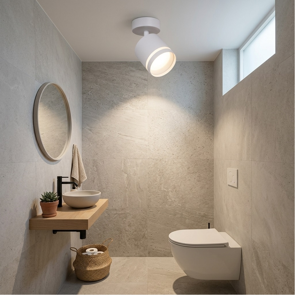 Светильник Reluce 53001-9.5-001IL SPOT LIGHT GX53 WT, металл, акрил, белый