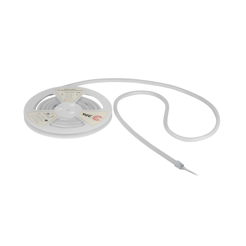 Лента светодиодная термостойкая для бани ЭРА LS2835 Б0062326 SMD2835 120LED 9.6 Вт, 24 В, дневной белый