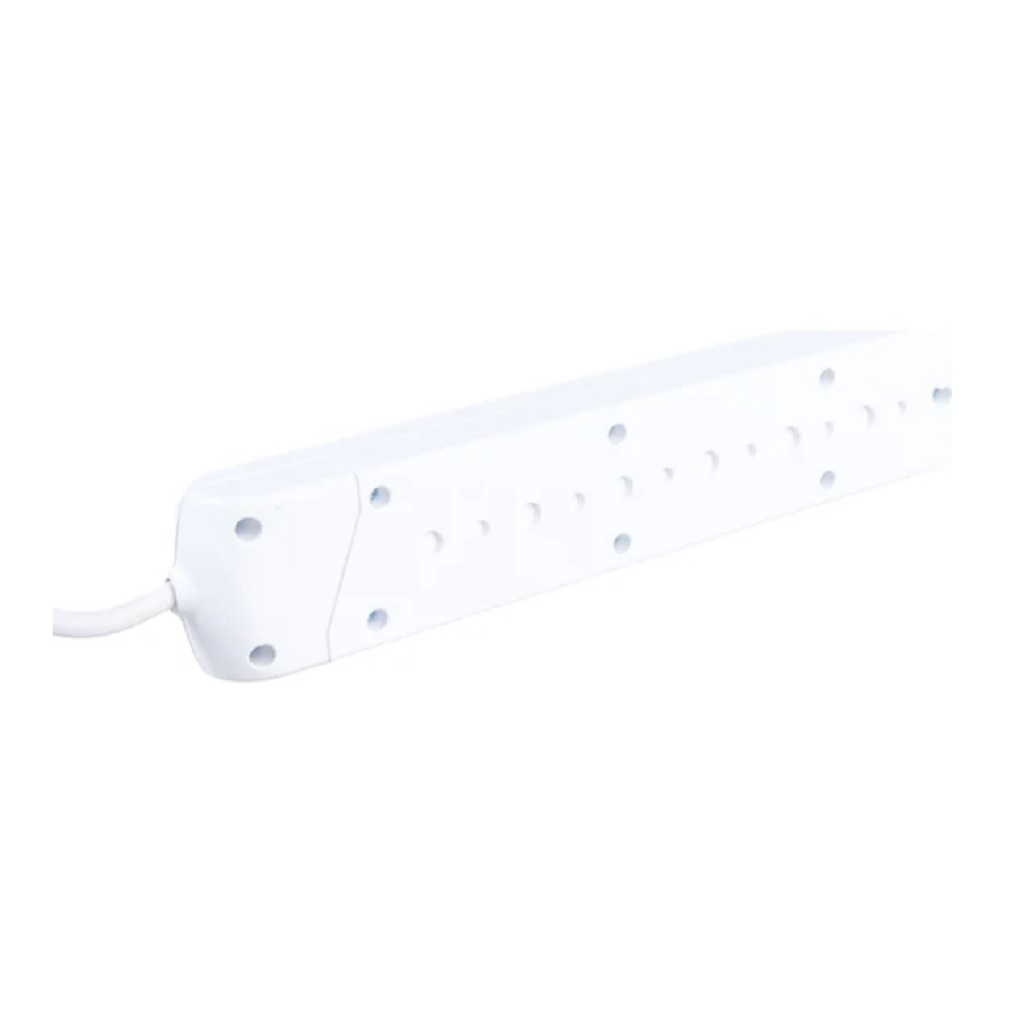 Удлинитель Lezard Letitia  721-0605-601 с заземлением, 6 розеток, 5 м, 3.5 кВт