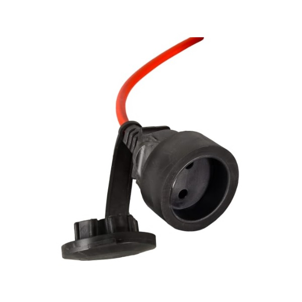 Удлинитель силовой Ресанта СУ-2х1-30/2ВР с выключателем, 1 розетка, IP44, 30 м, 2.2 кВт, на катушке