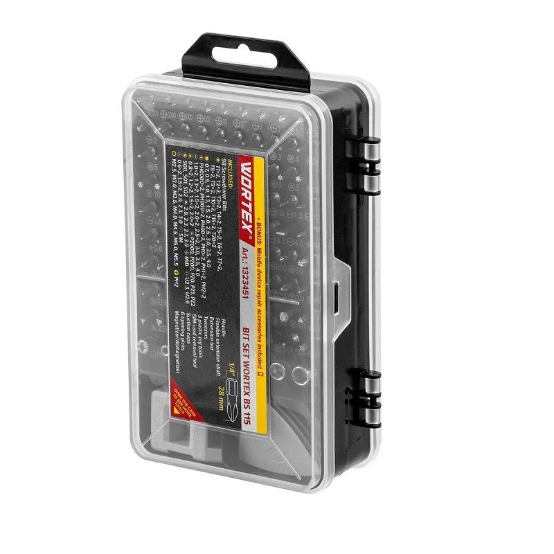 Набор бит WORTEX BS 115 98 бит 1323451